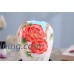 Deerbird Indoor Ultrasonic Colour Spraying Golden Edge Peony Red Ceramics Essential Oil Fragrance Lamps Humidifier Aroma Diffuser for Office Spa Beauty Salon - B071ZG4FF7